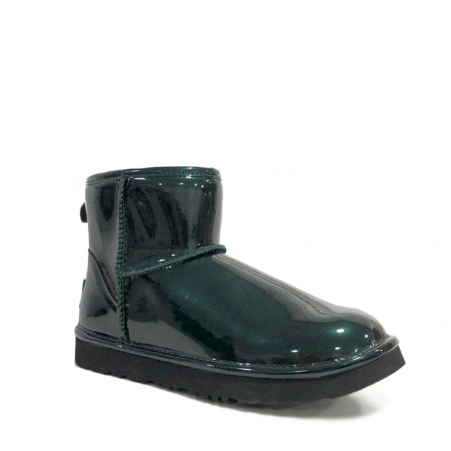 UGG Jimmy Choo Mini Patent II Emerald
