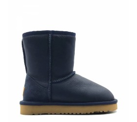 UGG Kids Classic Short Metallic Navy UGG Kids Classic Short Metallic Navy