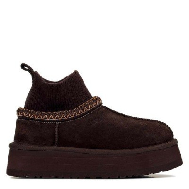 UGG Tazz Knit Platform Chocolate UGG Tazz Knit Platform Chocolate