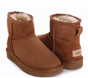 UGG Mens Classic Mini II Chestnut