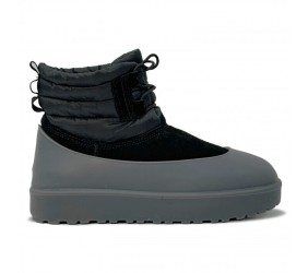 UGG Mens Classic Mini Lace-Up - Black