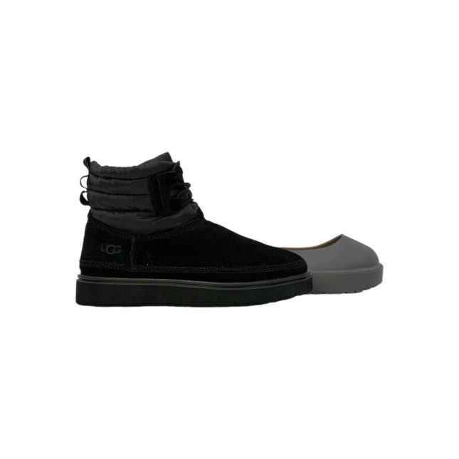 UGG Mens Classic Mini Lace-Up - Black