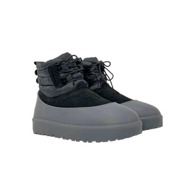 UGG Mens Classic Mini Lace-Up - Black
