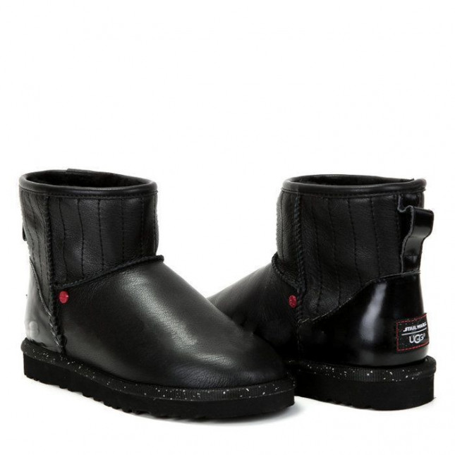 UGG Mens Classic Mini Star Wars Black