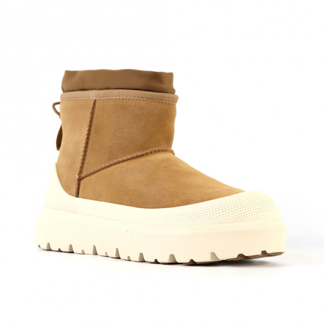 UGG Mens Classic Mini Weather Hybrid Chestnut