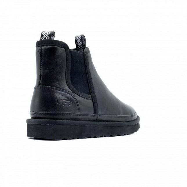 UGG Mens Neumel Chelsea Leather Black