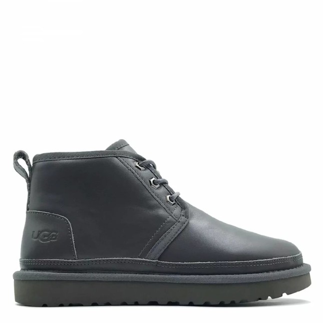 UGG Mens Neumel Leather Grey