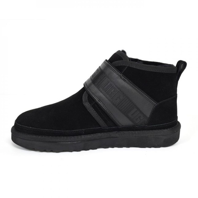 UGG Mens Neumel Snapback Black