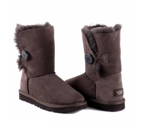 UGG Bailey Button II Chocolate