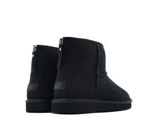 UGG Mens Zip Mini Black UGG Mens Zip Mini Black