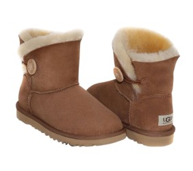 UGG Mini Bailey Button II Chestnut