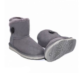 UGG Mini Bailey Button II Grey