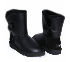 UGG Bailey Button Metallic Black