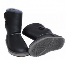 UGG Bailey Button Metallic Grey