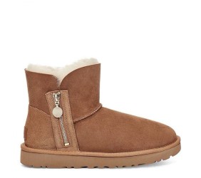 UGG Bailey Zip Mini Chestnut UGG Bailey Zip Mini Chestnut