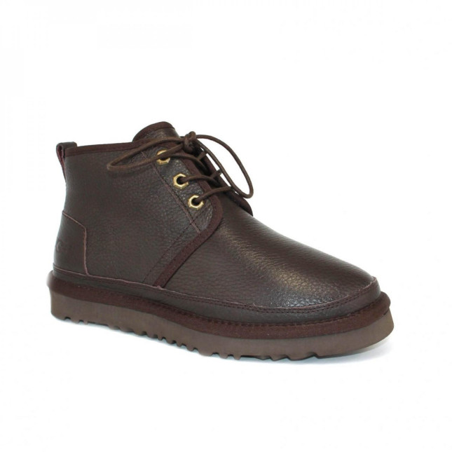 UGG Neumel Leather Chocolate