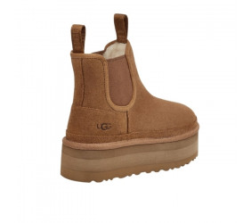 UGG Neumel Platform Chelsea Chestnut