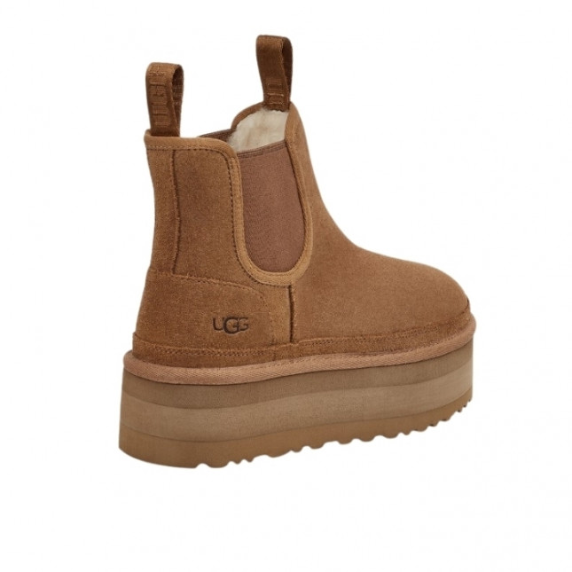UGG Neumel Platform Chelsea Chestnut