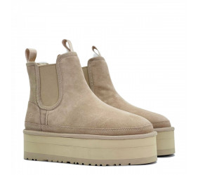 UGG Neumel Platform Chelsea Sand