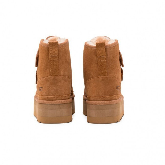 UGG Neumel Platform Buckle Chestnut