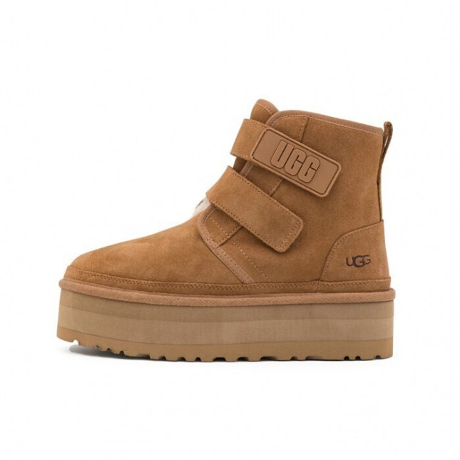 UGG Neumel Platform Buckle Chestnut