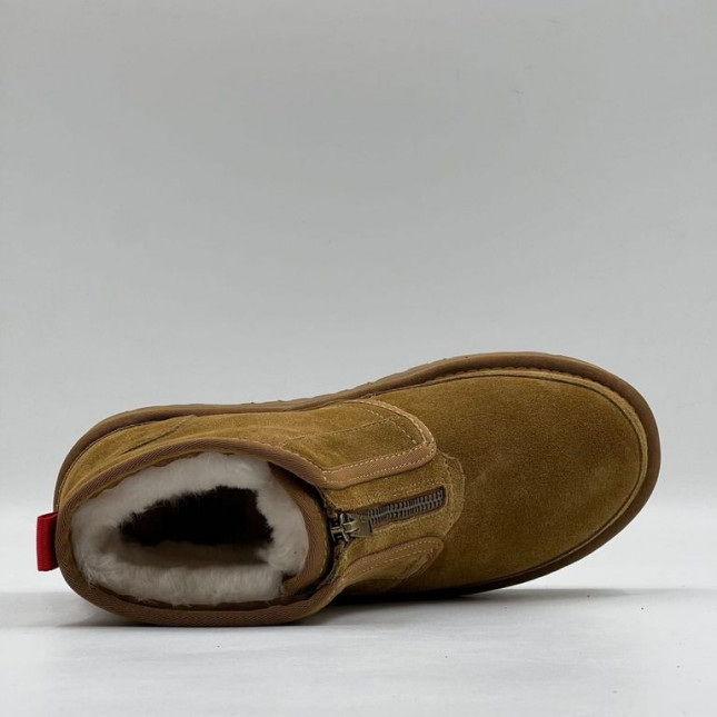 UGG Neumel Platform Zip Chestnut
