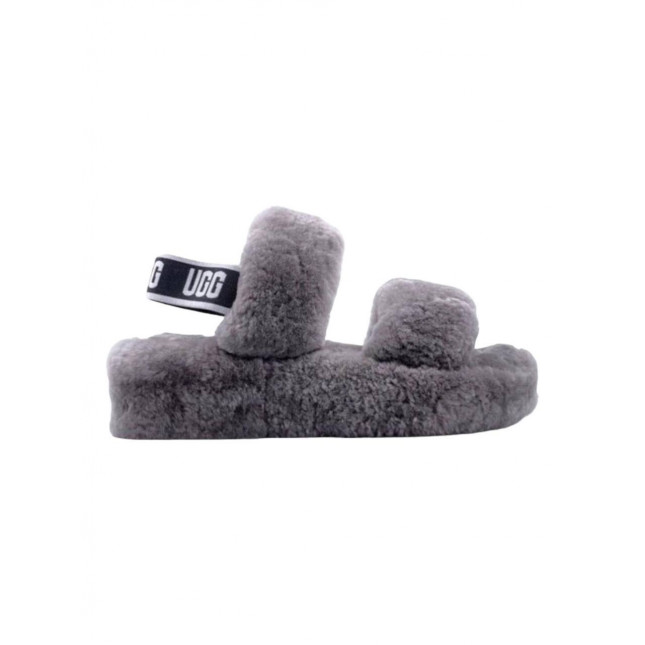 UGG Oh Yeah Slide Grey