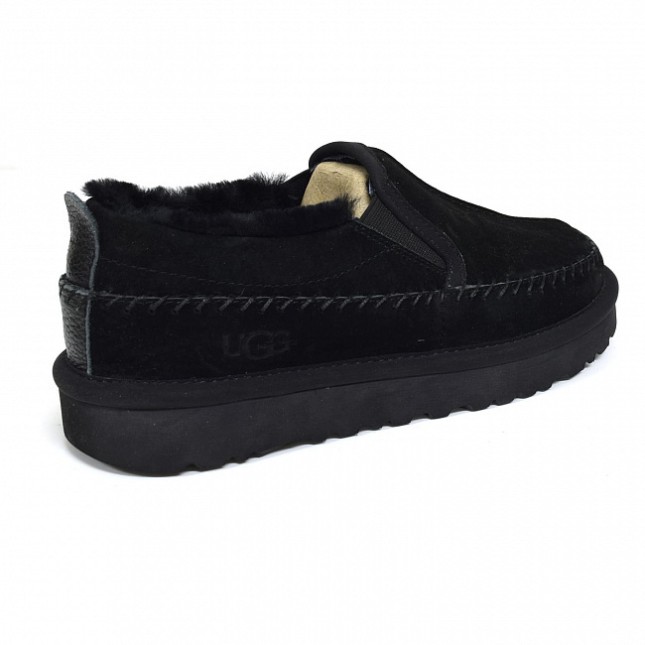UGG Stitch Slip On Black