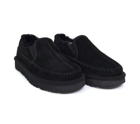 UGG Stitch Slip On Black