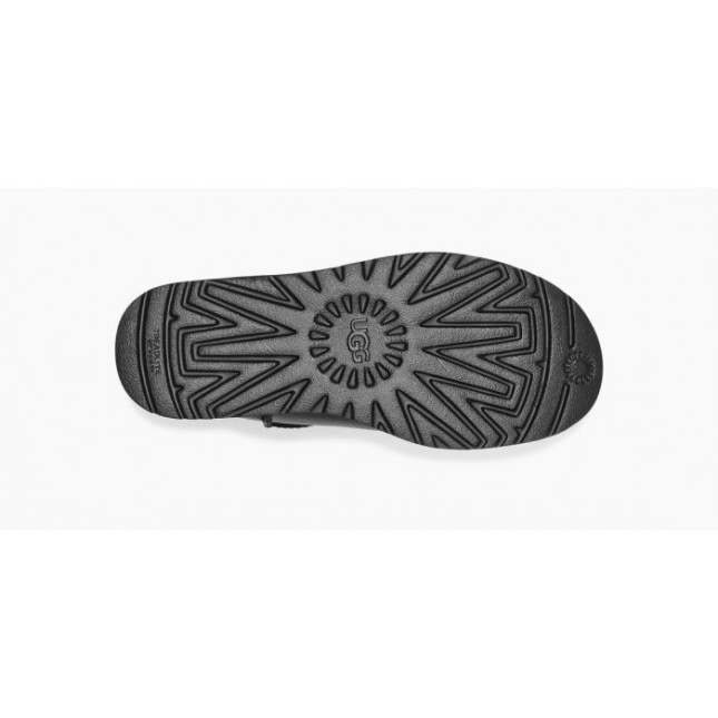 UGG Classic Ultra Mini Platform Black Leather