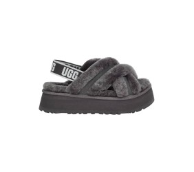 UGG W Disco Cross Slide Grey