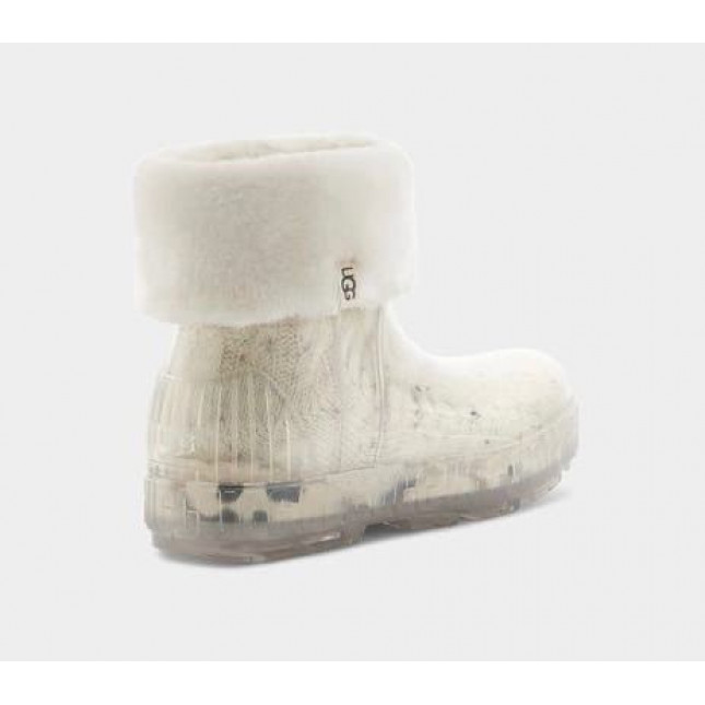 UGG Drizlita Clear Boot White