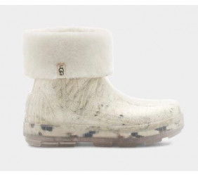 UGG Drizlita Clear Boot White