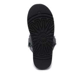 UGG Kids Bailey Button I Do Black