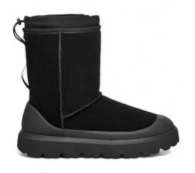 UGG Mens Classic Short Hybrid Black UGG Mens Classic Short Hybrid Black