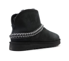 UGG Classic Mini Cresent Black