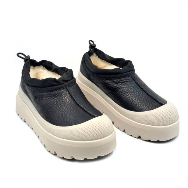 UGG Mens Tasman Hybrid Leather Black