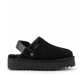 UGG Goldenstar Clog Platform Black
