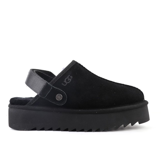 UGG Goldenstar Clog Platform Black UGG Goldenstar Clog Platform Black
