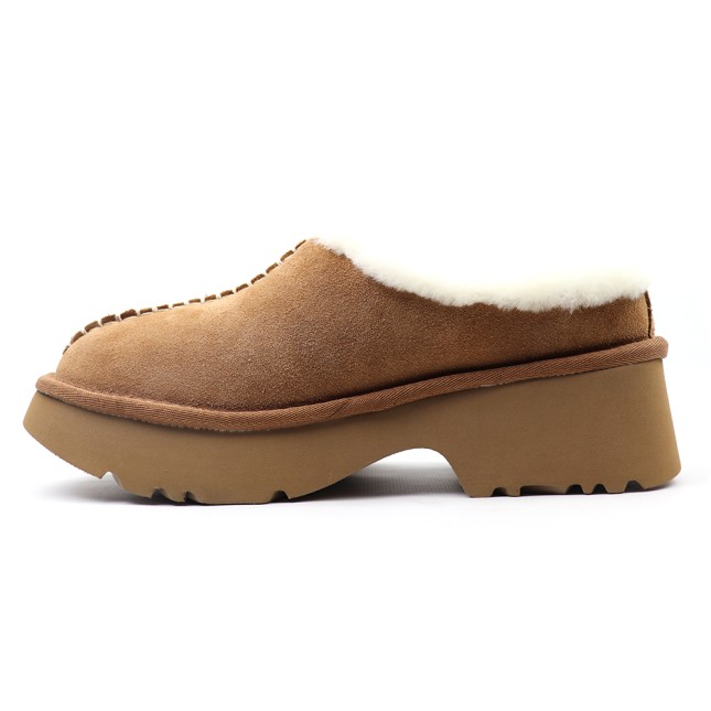 UGG New Heights Cozy Clog Chestnut