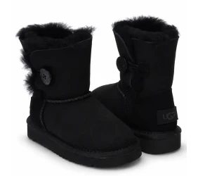 UGG Kids Bailey Button Black