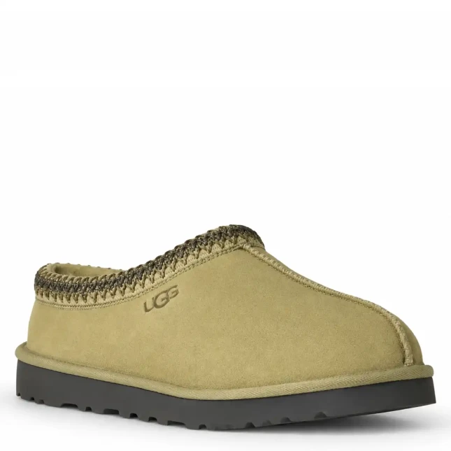 UGG Mens Tasman Slippers Muted Brass Magnolia Leaf