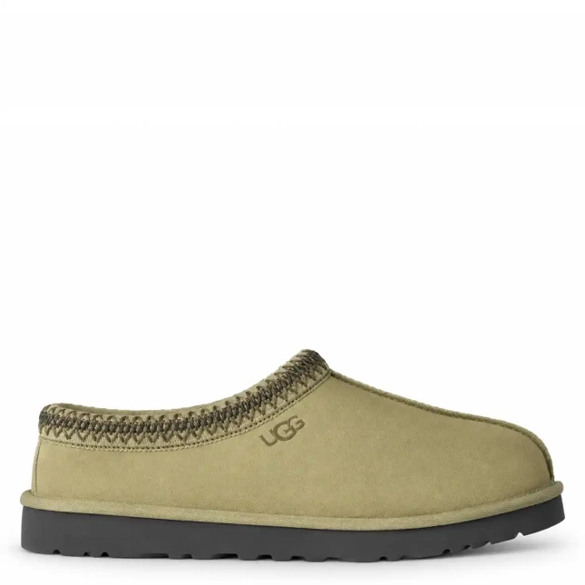 UGG Mens Tasman Slippers Muted Brass Magnolia Leaf