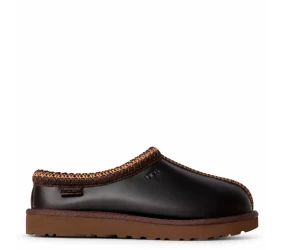 UGG Tasman Slippers Leather Regen Ironwood