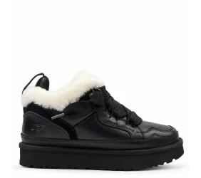 UGG Mens Lowmel Black Leather