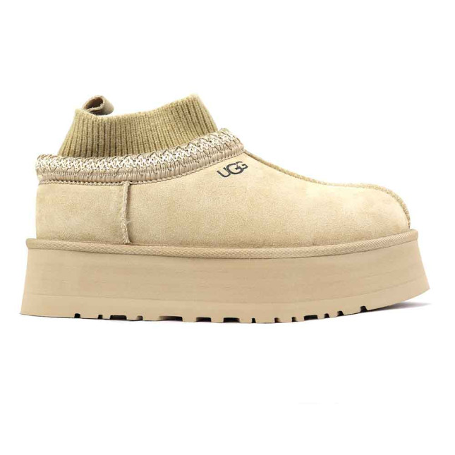 UGG Tazz Knit Platform Mustard Seed